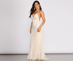 Marilyn Formal Stylish Beaded Dress