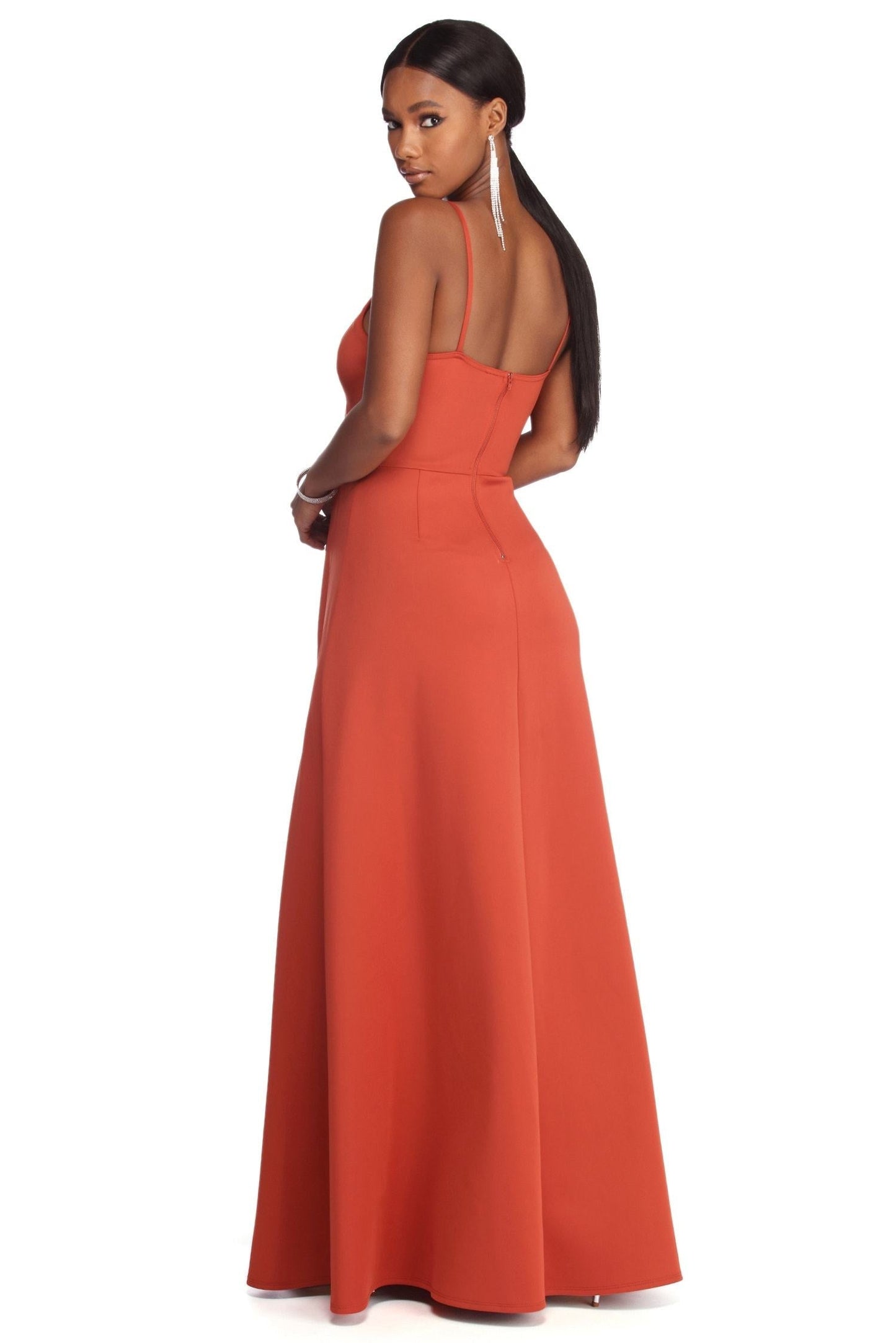 Avianna Formal Stylish High Slit Dress