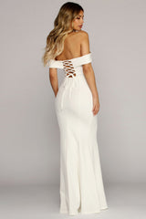 Emerson Formal Stylish Lattice Mermaid Dress