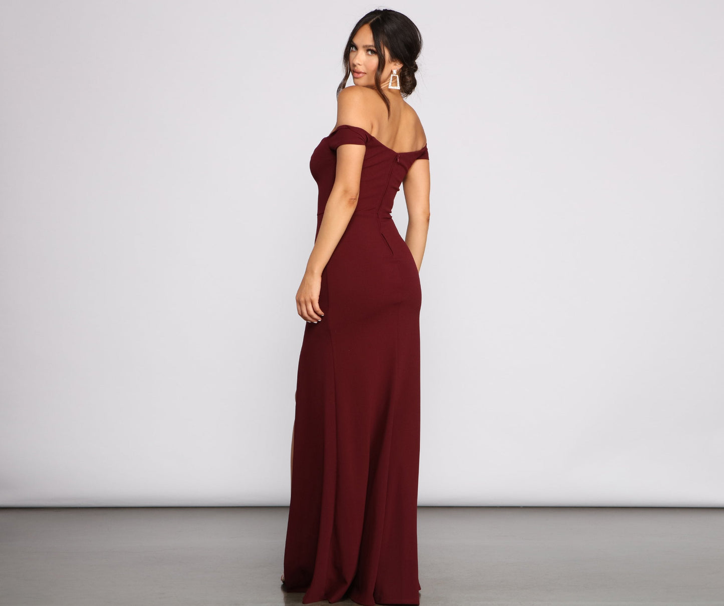 Myra Formal Stylish High Slit Dress