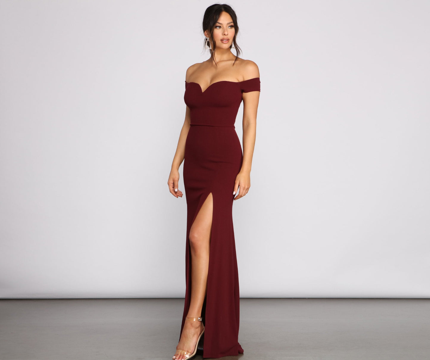 Myra Formal Stylish High Slit Dress