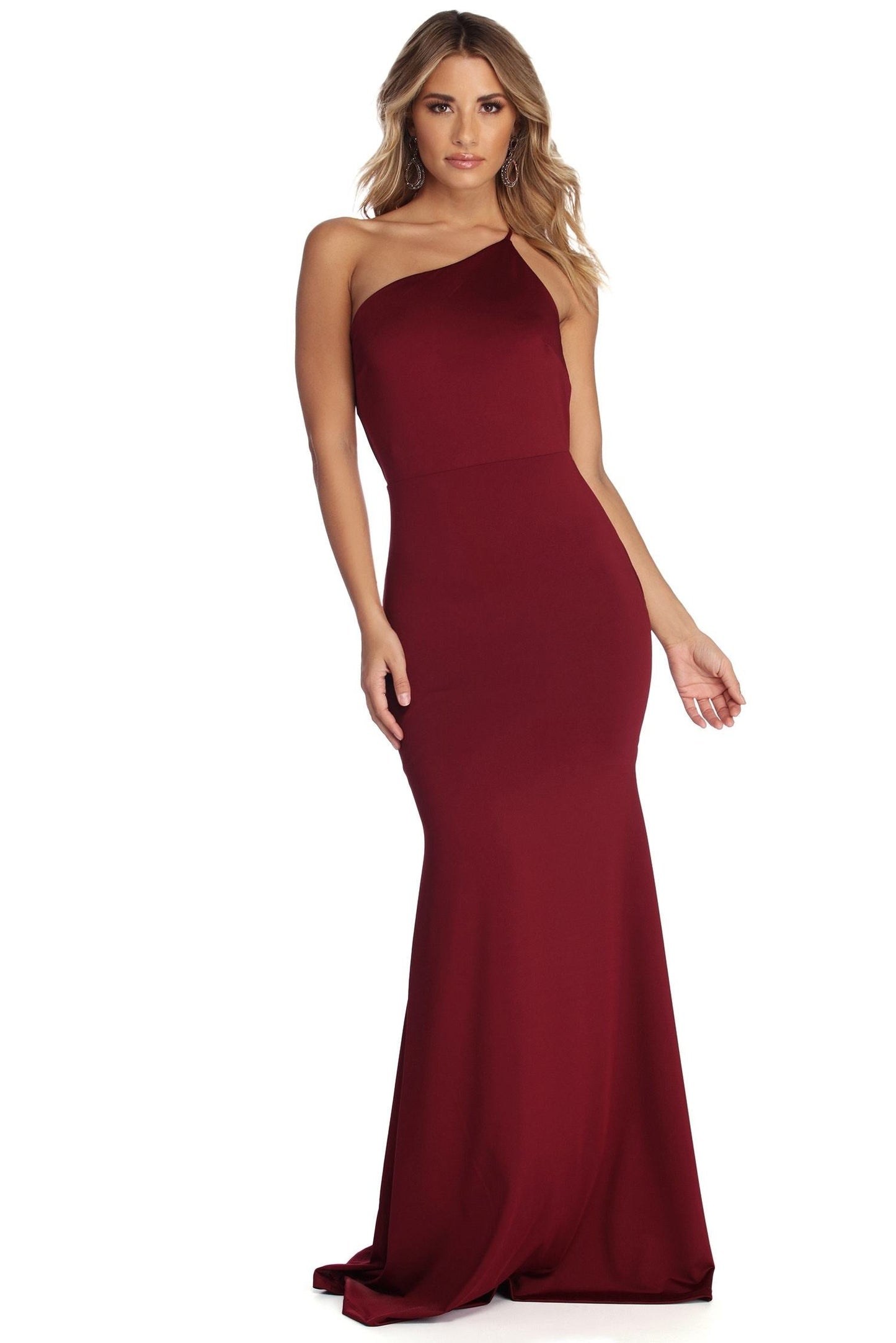 Maya Formal Stylish One Shoulder Dress