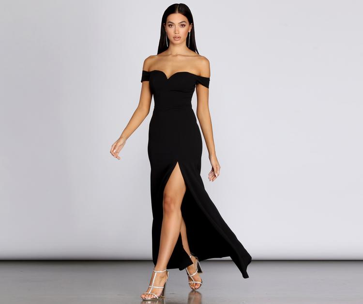 Myra Formal High Slit Dress - Lady Occasions