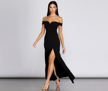 Myra Formal High Slit Dress - Lady Occasions