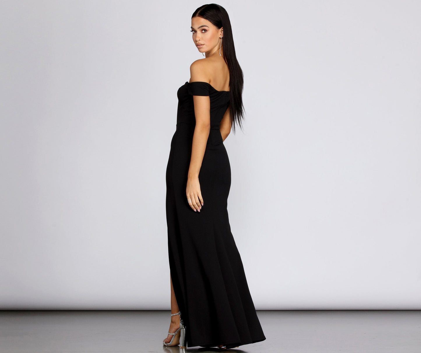 Myra Formal Stylish High Slit Dress