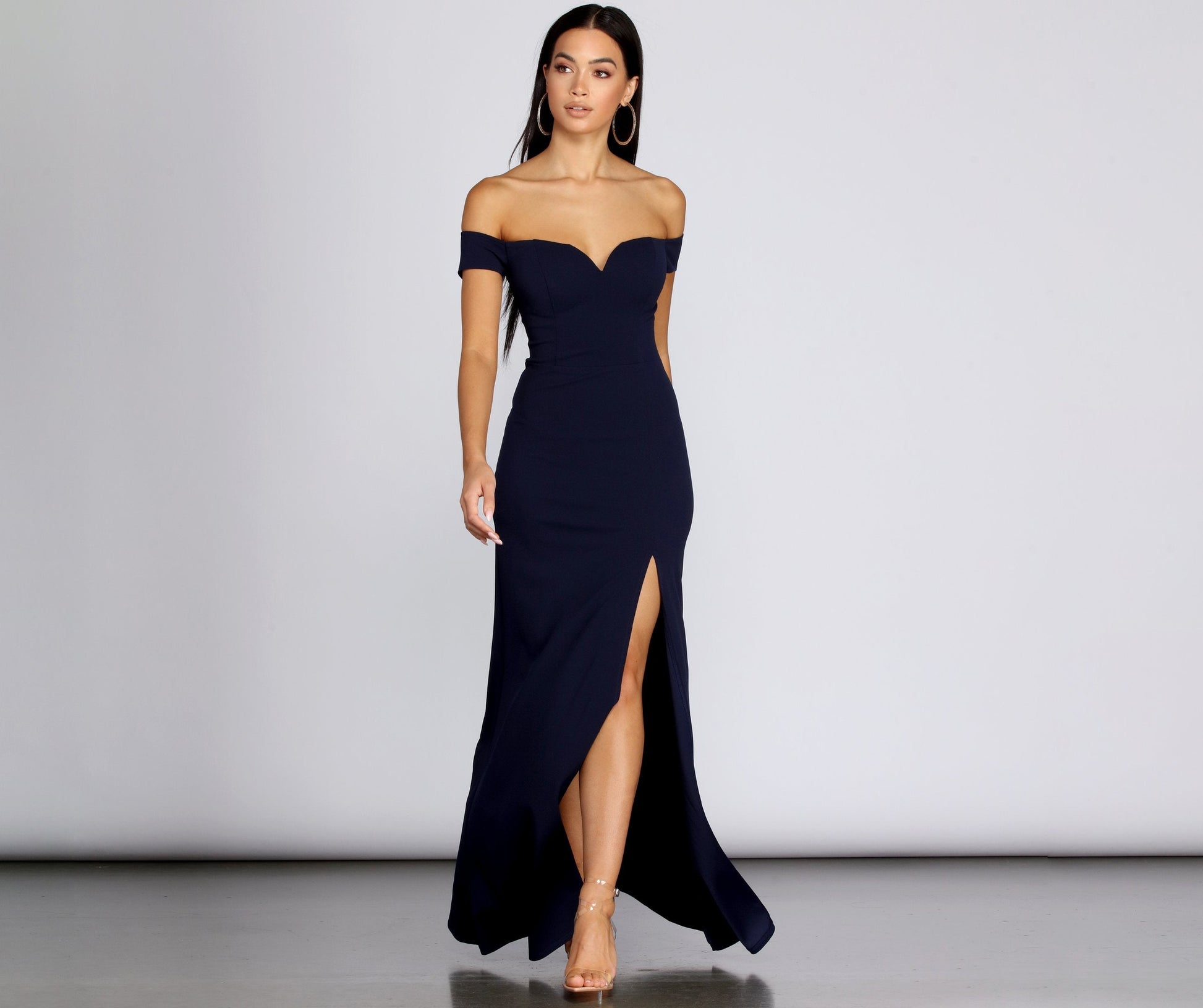 Myra Formal High Slit Dress - Lady Occasions