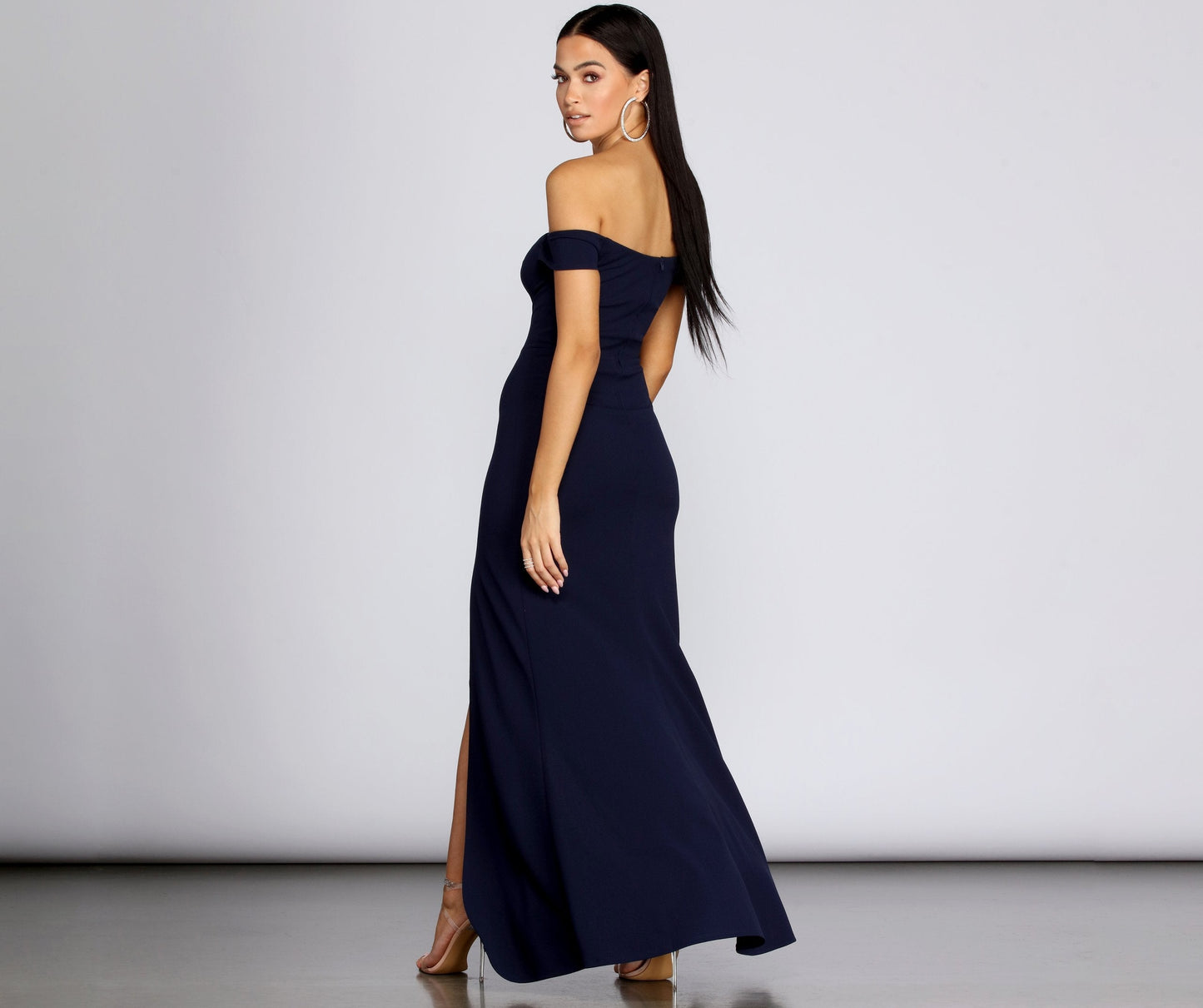 Myra Formal Stylish High Slit Dress