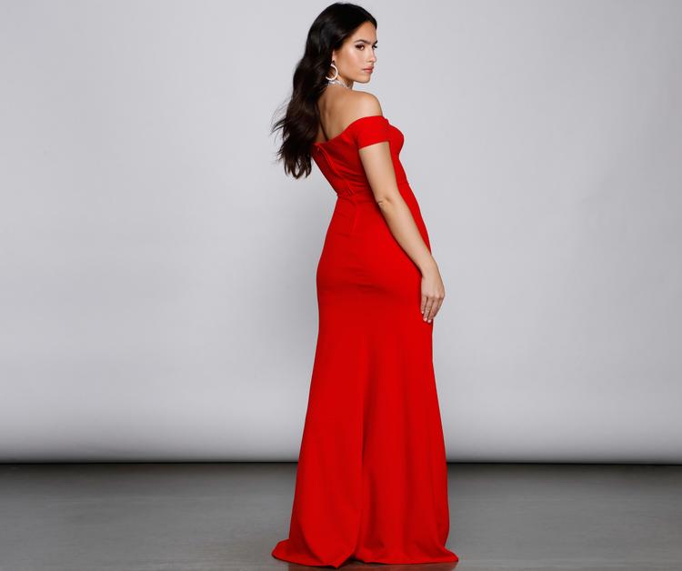 Myra Formal Stylish High Slit Dress