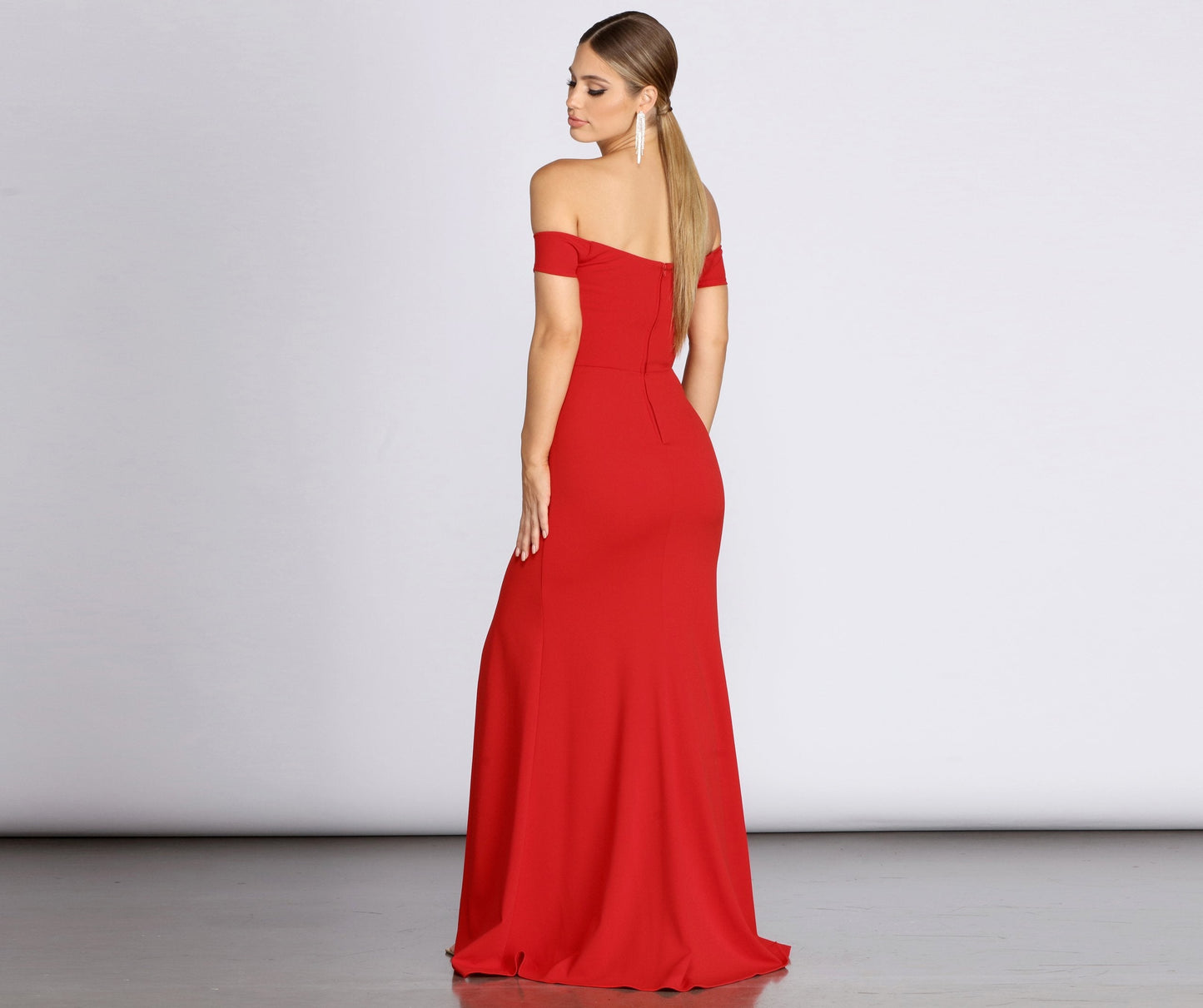 Myra Formal Stylish High Slit Dress