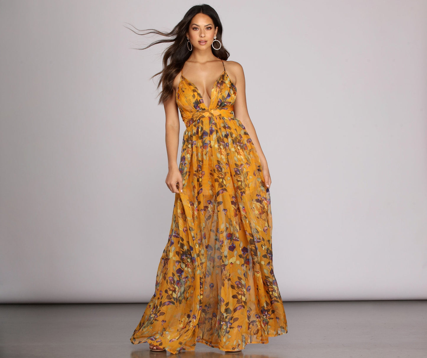 Leanna My Stylish Sunshine Floral Dress