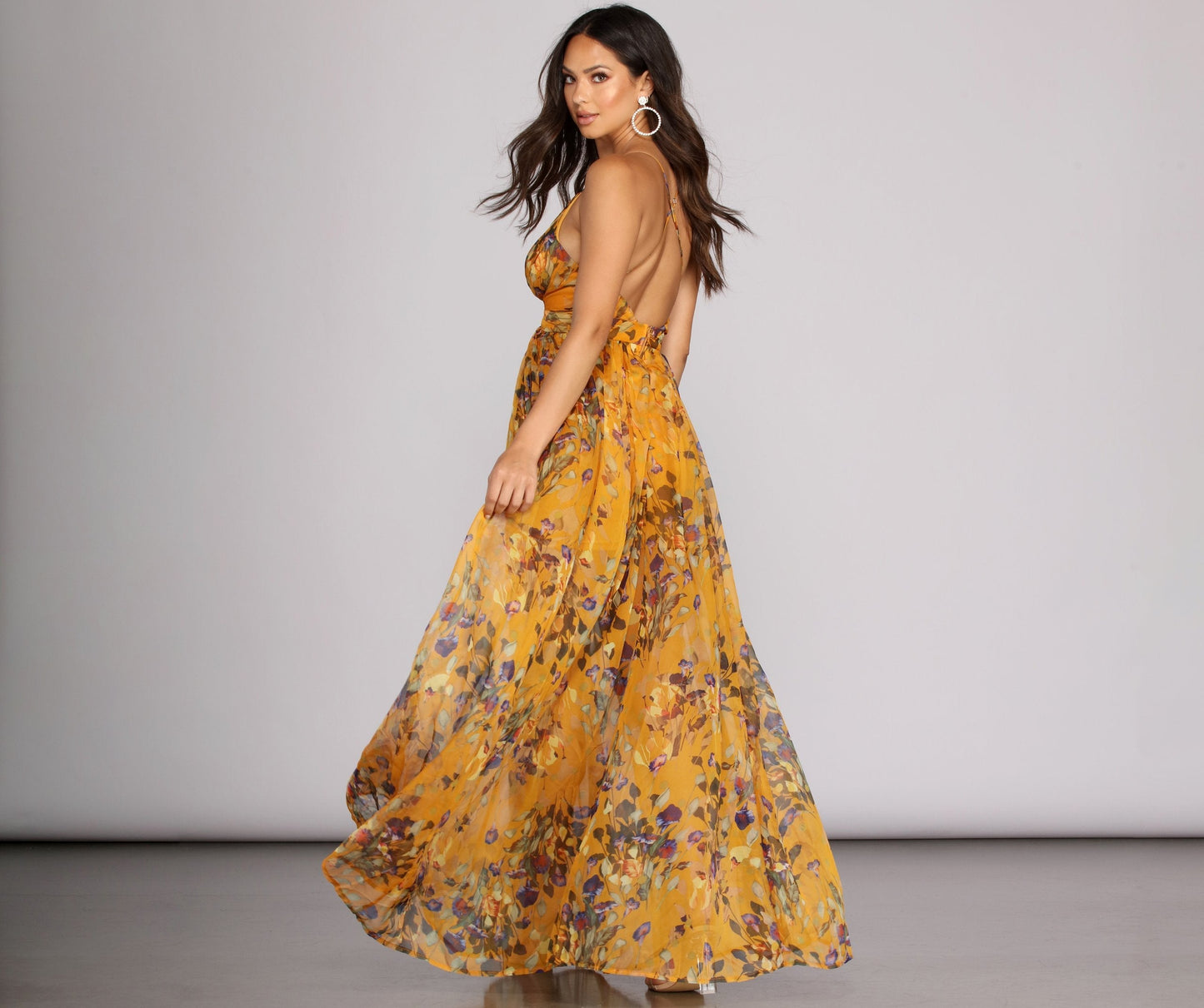 Leanna My Stylish Sunshine Floral Dress