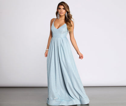 Jules Glitter Stylish Ball Gown