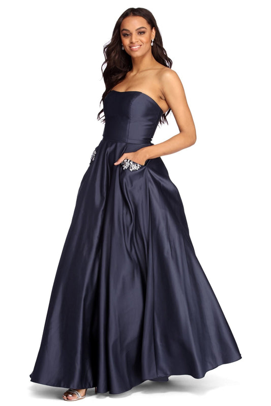 Josephine Formal Jewel Ball Gown - Lady Occasions