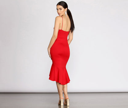 Such A Stylish Classic Midi Dress