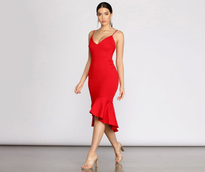 Such A Stylish Classic Midi Dress