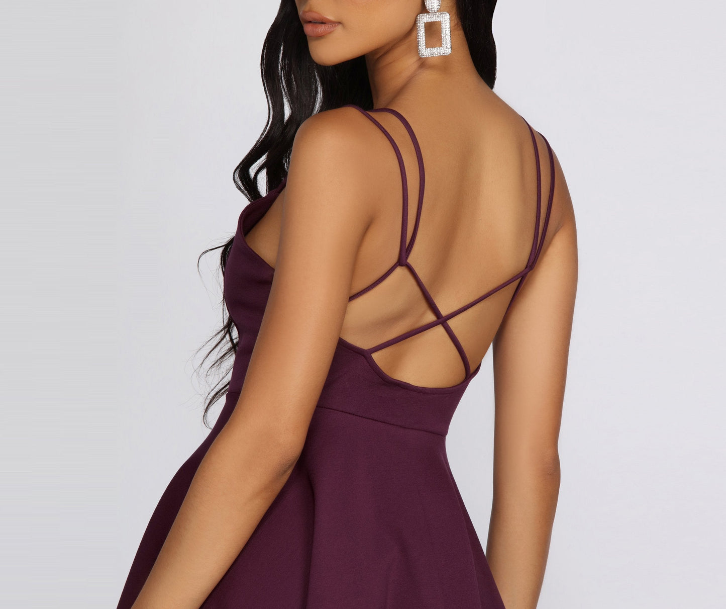 Livin' With Stylish Finesse Skater Dress