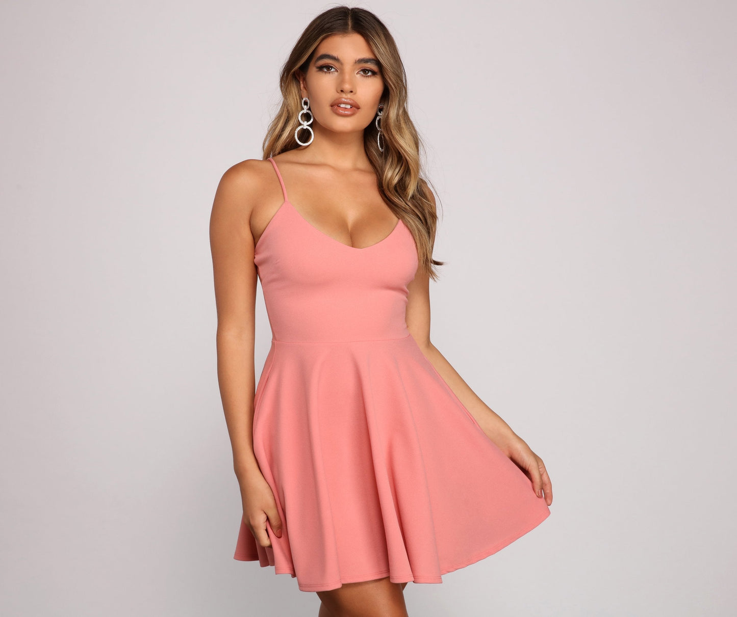 Sweet As Pie Skater Dress - Lady Occasions