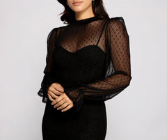 Vintage Glamour Stylish Lace Mini Dress