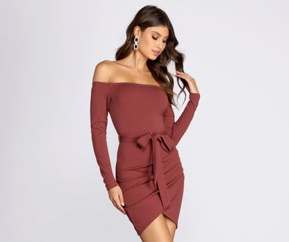 What's Knot To Like Mini Dress - Lady Occasions