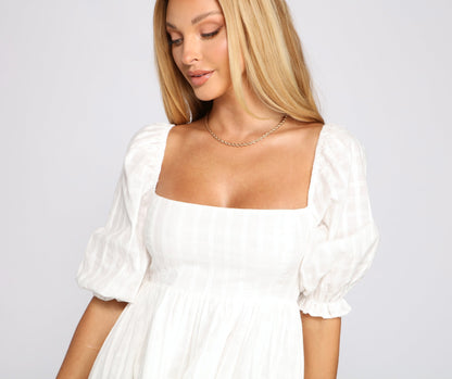 Sweet For The Charming Summer Babydoll Dress