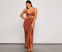 Stunning Boho Stylish Vibes Maxi Dress