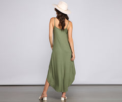 Effortless Vibes Stylish Sleeveless Maxi Dress