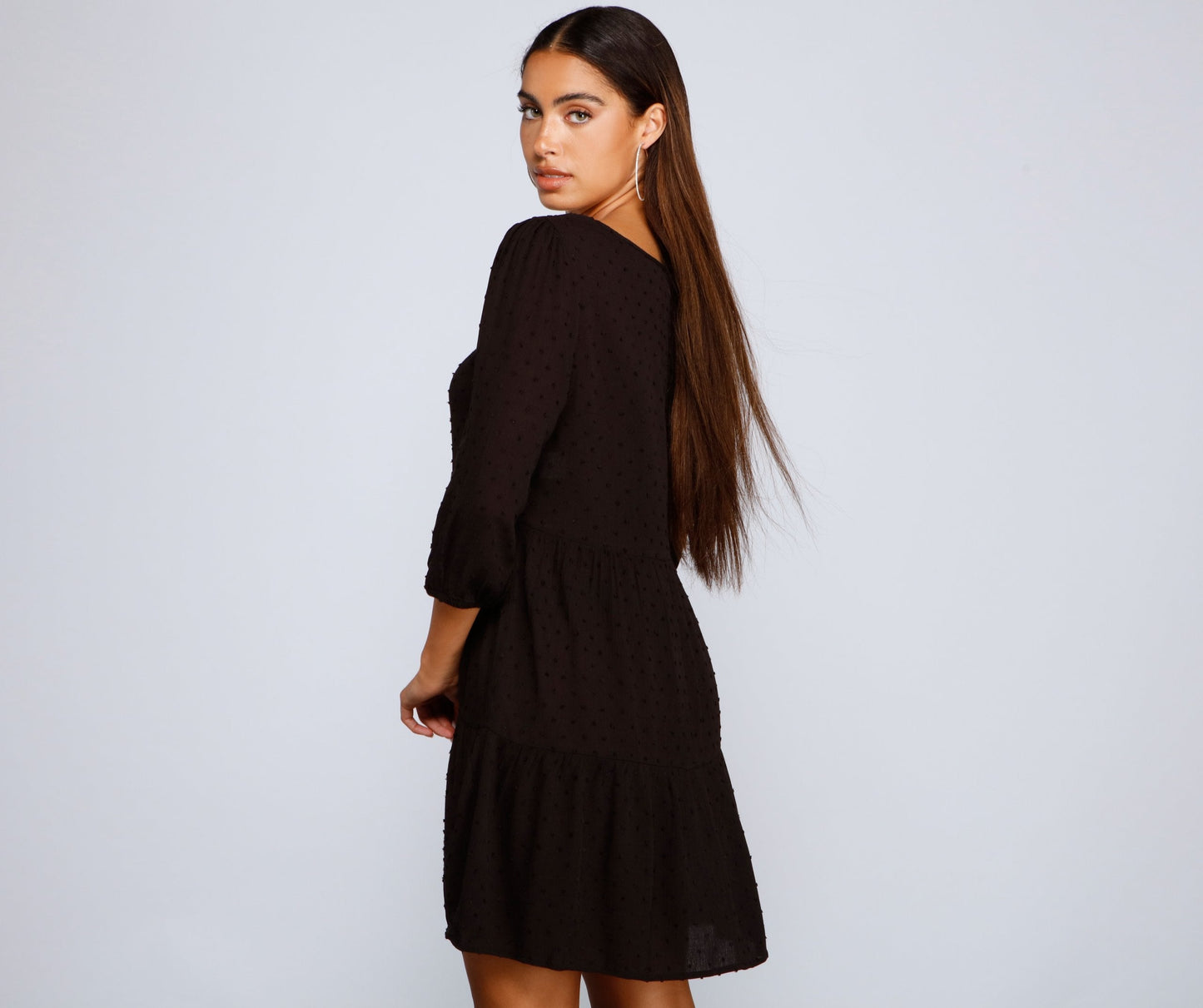 Effortless Vibes Stylish Babydoll Dress