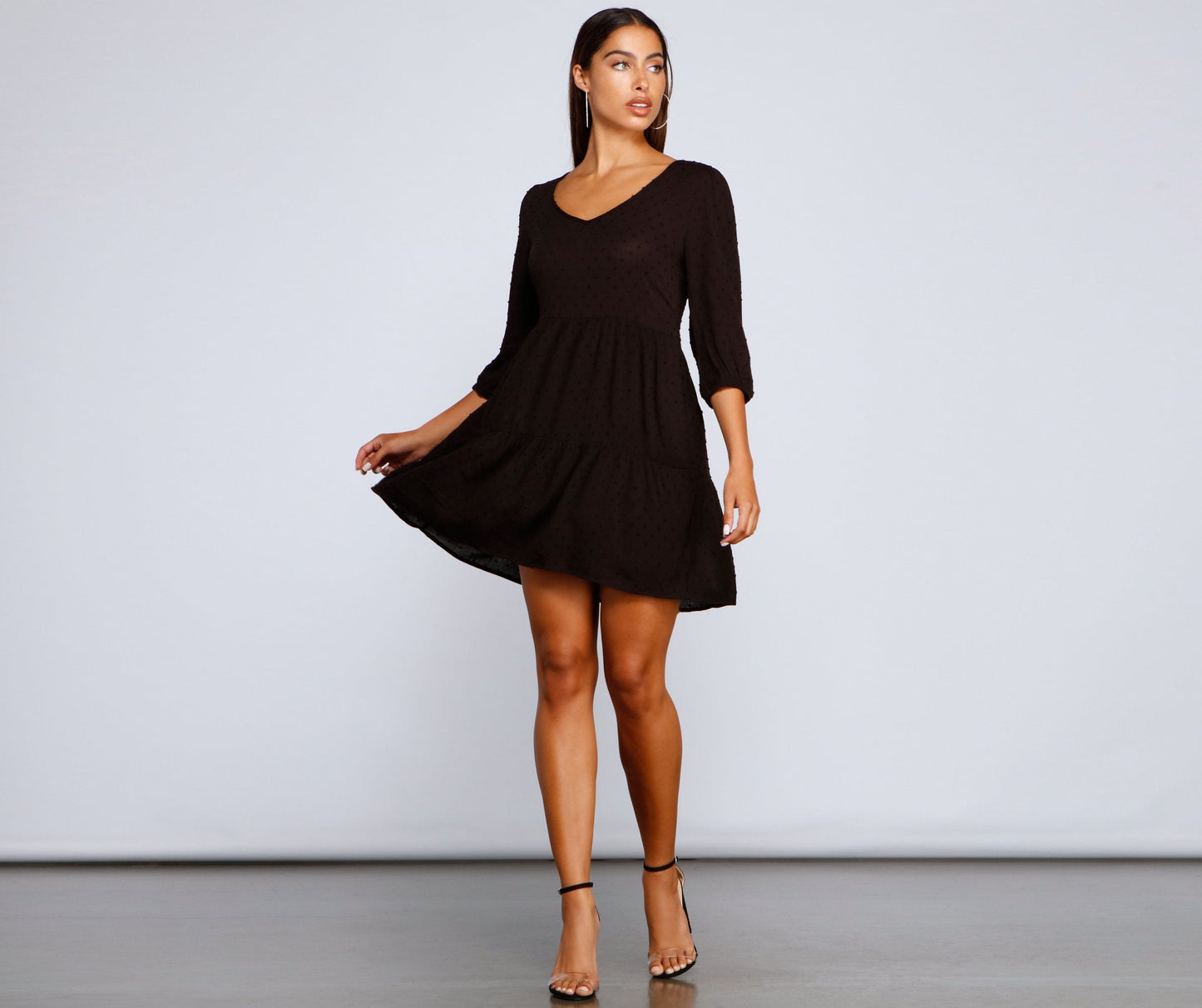 Effortless Vibes Stylish Babydoll Dress