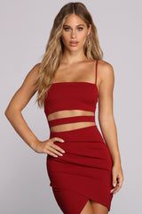 Sultry Styles Mini Dress - Lady Occasions