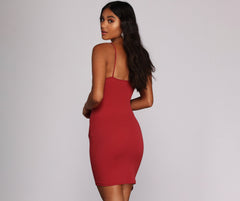 Straight To The Charming Point Mini Dress