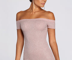 Round And Stylish Round Glitter Dress
