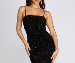 Liven The Night Charming Ruched Mini Dress