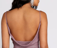 Glitter Goals Stylish Mini Dress