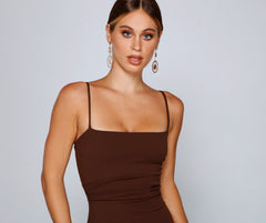 Play It Cool Charming Crepe Mini Dress