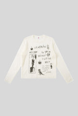 Illustrated Typography Relaxed Sweater
