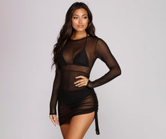 Mesh With Me Cover Up - Lady Occasions