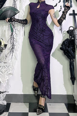 Gothic Qipao Style Gothic Dress