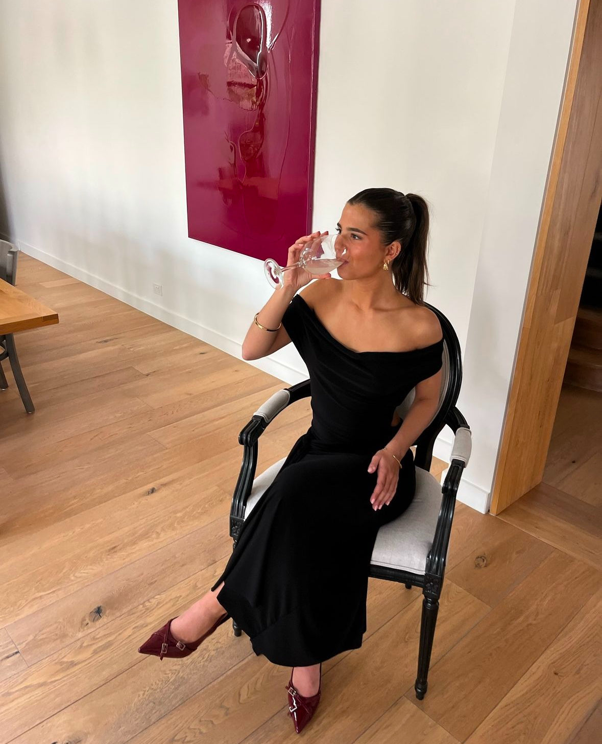 Sexy V Neck Backless Hooded Fitted Maxi Dress