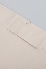 Drawstring Wide Leg Cargo Pant