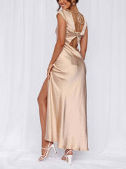 Spring And Summer Charming Fishtail Dress Mid-Length Dress
