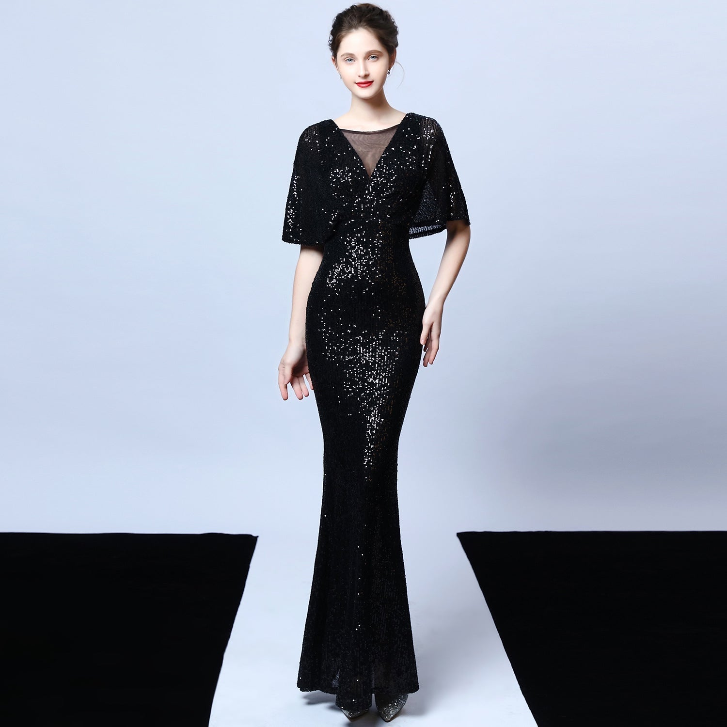 Charlotte Formal Sequin Mermaid Dress - Lady Occasions