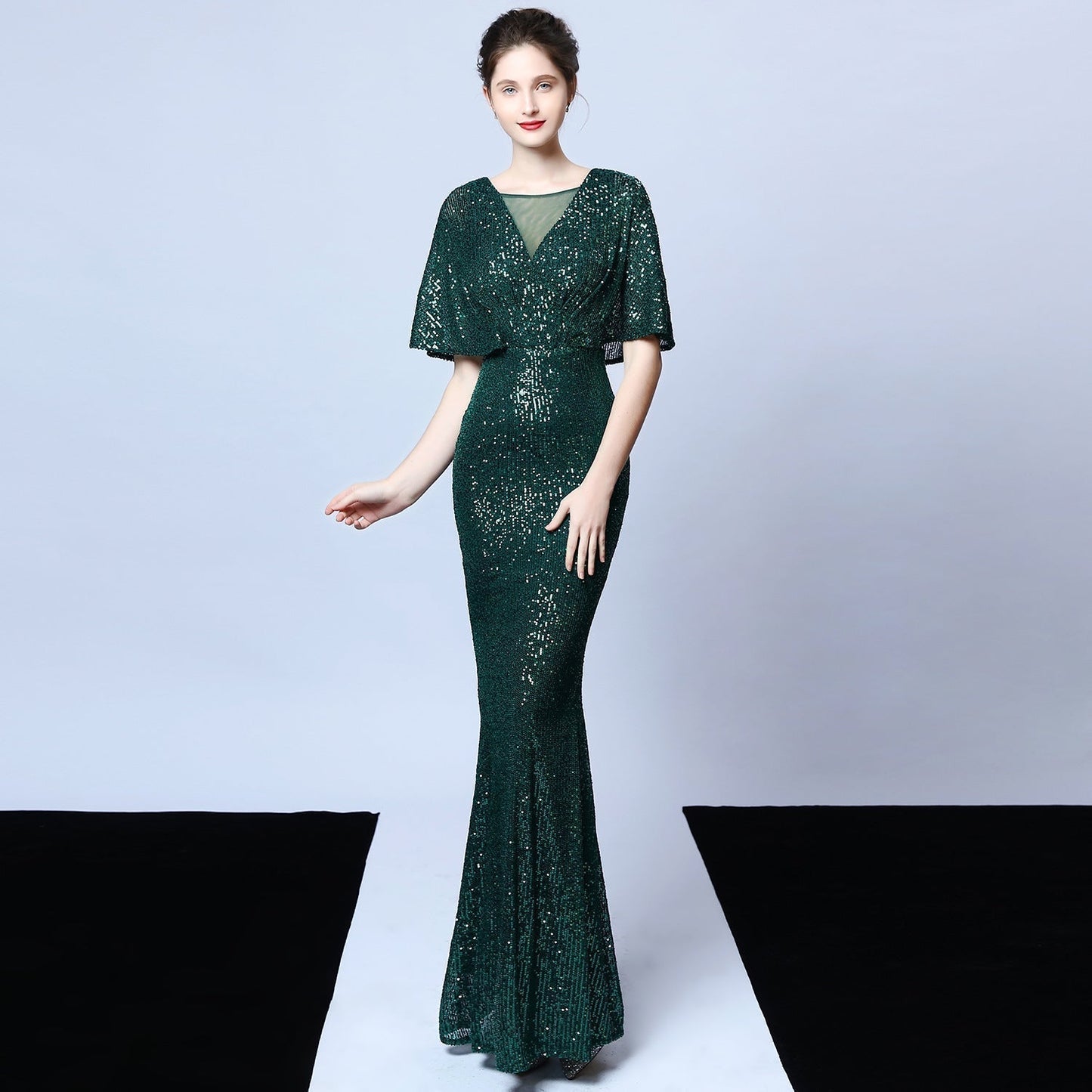 Charlotte Formal Sequin Mermaid Dress - Lady Occasions