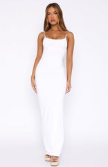 Trusting You Maxi Dress Off White