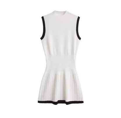 Ribbed Short Dress