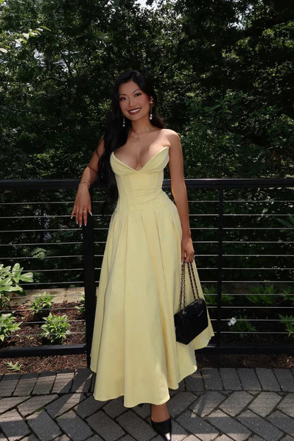 Corset Midi Dress
