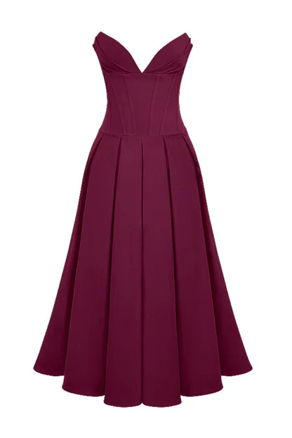 Corset Midi Dress