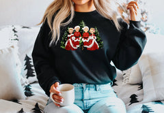 Hot Sale White Movie Song Girl Gifts Women Christmas Hoodie Black / S Hoodies-L