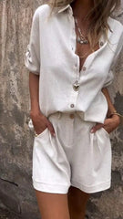 FREDA - AIRY LINEN ENSEMBLE