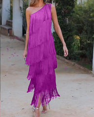 Maya-Off Shoulder elegant dress