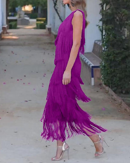 Maya-Off Shoulder elegant dress